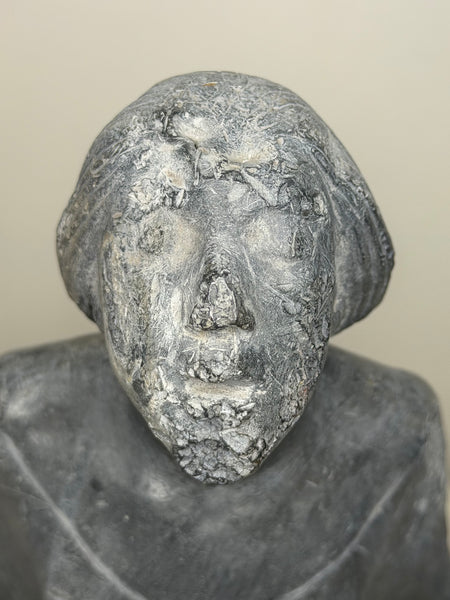 Sculpture of Joan of Arc in the Manner of Eric Gill circa 1920s