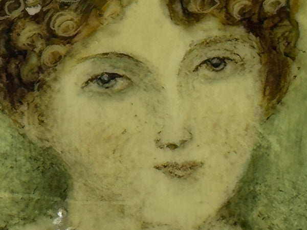 Scottish Miniature Portrait of Lady Scott, Circle of William Douglas c1827