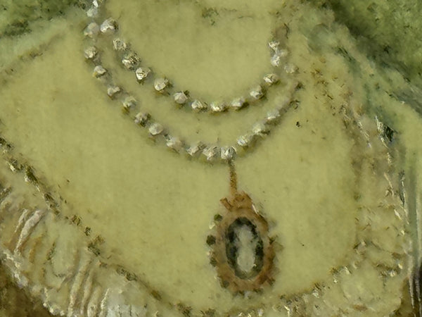 Scottish Miniature Portrait of Lady Scott, Circle of William Douglas c1827