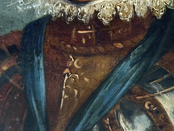 👑 The Lost Heir: Henry Frederick, Prince of Wales in Ceremonial Armour with the Order of the Garter — British School after Isaac Oliver, c.1840