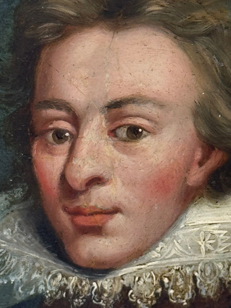 👑 The Lost Heir: Henry Frederick, Prince of Wales in Ceremonial Armour with the Order of the Garter — British School after Isaac Oliver, c.1840