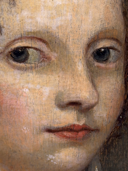 17th Century Oil Portrait of Elizabeth Cavendish Countess of Devonshire