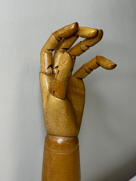 DENTS of Worcester Articulated Glove Display Hand Rare Advertising Counter Model