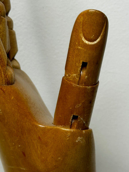 DENTS of Worcester Articulated Glove Display Hand Rare Advertising Counter Model