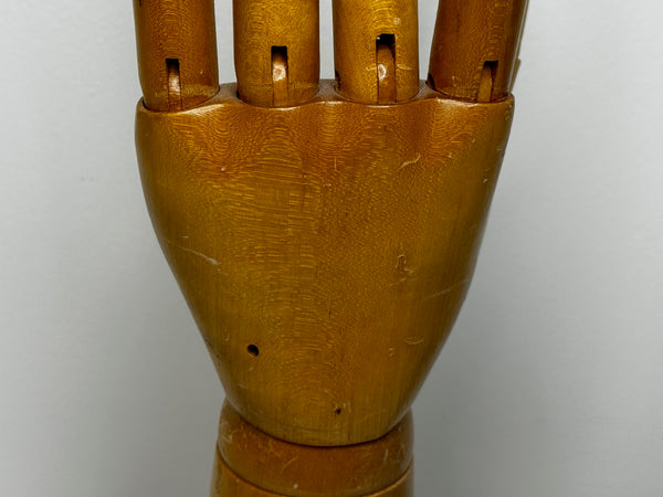 DENTS of Worcester Articulated Glove Display Hand Rare Advertising Counter Model