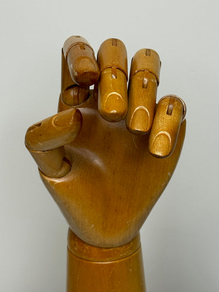 DENTS of Worcester Articulated Glove Display Hand Rare Advertising Counter Model