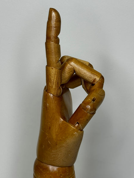 DENTS of Worcester Articulated Glove Display Hand Rare Advertising Counter Model