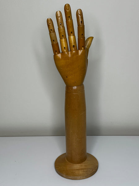 DENTS of Worcester Articulated Glove Display Hand Rare Advertising Counter Model