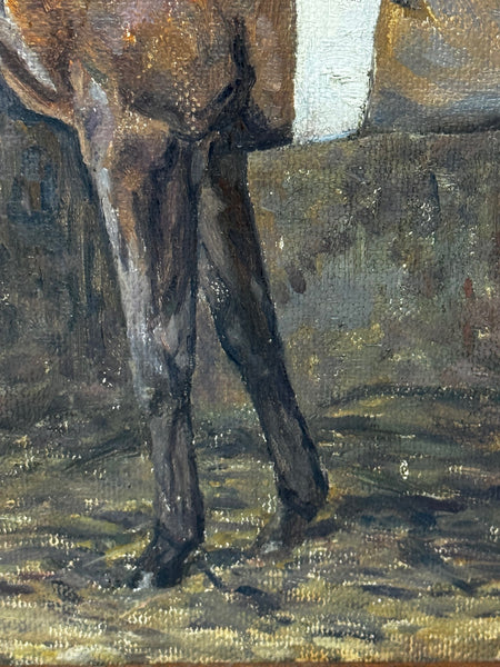 Oil Portrait Kitty – Hunter Mare Portrait, Chiddingfold, Leconfield & Cowdray Hunt By Murray McNeel Caird Urquhart