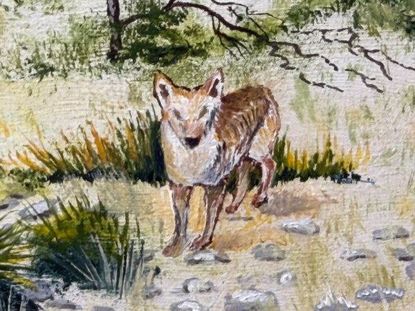 Chisum Trail, New Mexico, U.S.A. Original Signed Oil Landscape American Western