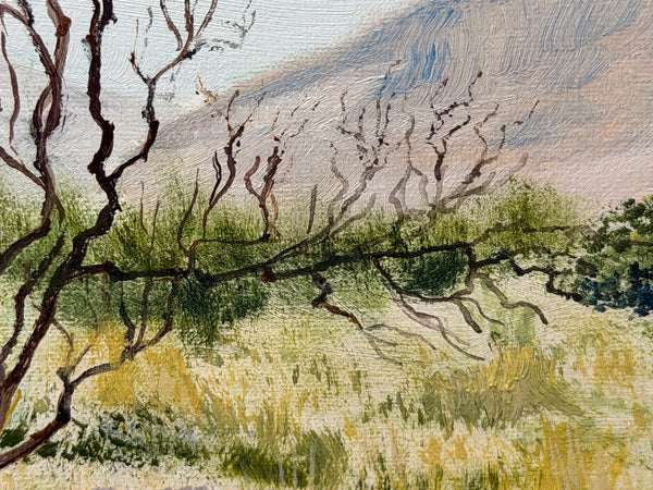 Chisum Trail, New Mexico, U.S.A. Original Signed Oil Landscape American Western