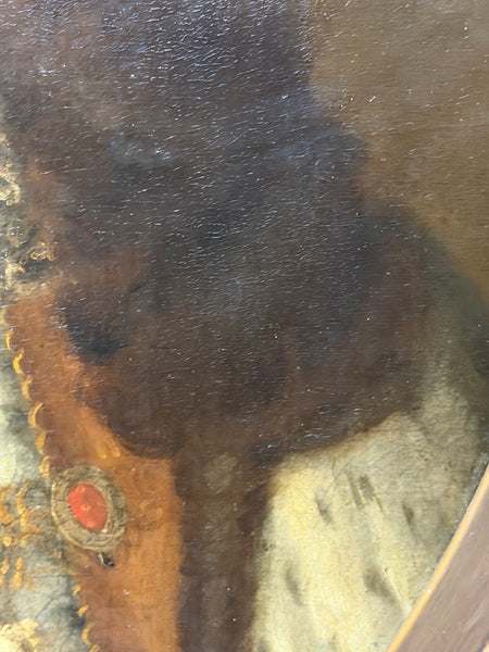 Early 18th Century After Sir Godfrey Kneller Oil Portrait of King William III
