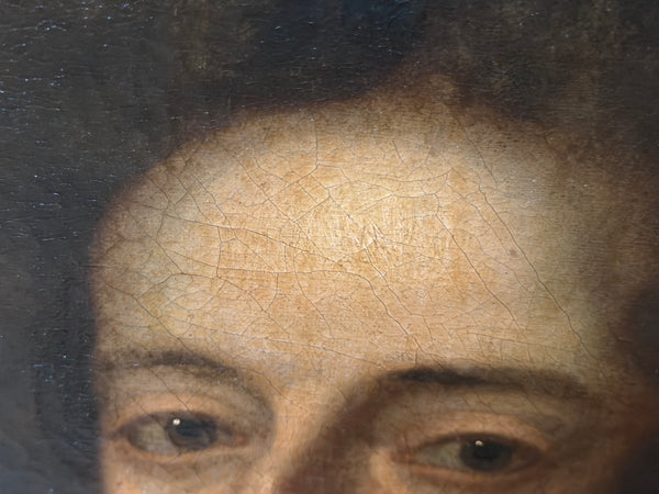 Early 18th Century After Sir Godfrey Kneller Oil Portrait of King William III