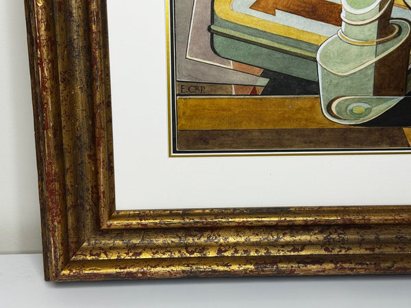 Domestic Kitchen Geometry: A Cubist Still Life Study By Edward Carter Preston 1886–1965