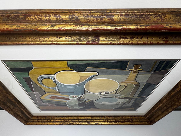 Domestic Kitchen Geometry: A Cubist Still Life Study By Edward Carter Preston 1886–1965