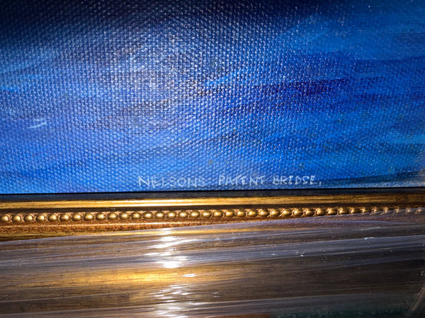 Graham Jowett-Ive 1946–2012 Battle of St Vincent Nelson’s Bridge RSMA Exhibited Naval Oil c2005