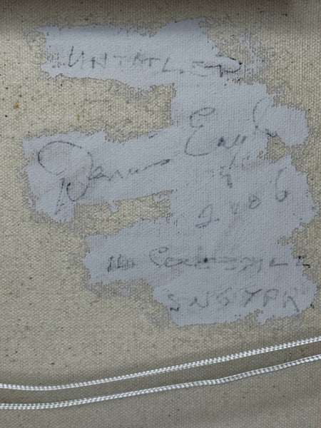 Circus Cyclist British Lyrical Surrealism in the Spirit of Paul Delvaux — Oil on Canvas