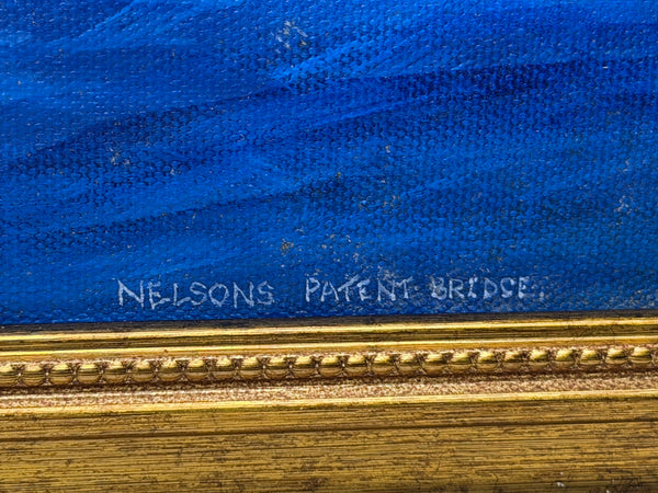 Graham Jowett-Ive 1946–2012 Battle of St Vincent Nelson’s Bridge RSMA Exhibited Naval Oil c2005