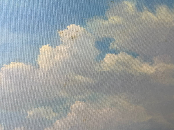 Graham Jowett-Ive 1946–2012 Battle of St Vincent Nelson’s Bridge RSMA Exhibited Naval Oil c2005