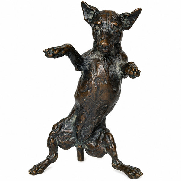 Lucy Kinsella – Jack Russell Terrier On Hind Quarters, No. 1/50 Bronze