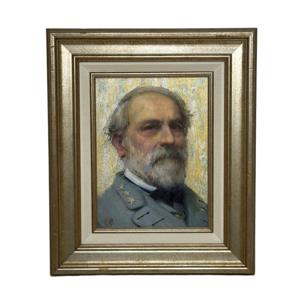 Oil Portrait Study of Confederate General Robert E. Lee