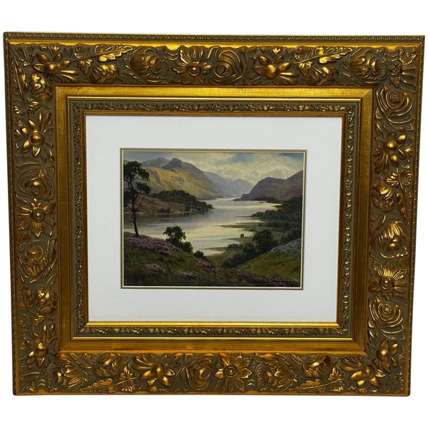 🌄 “Thirlmere with Helvellyn, Lake District” – Watercolour by Edward Horace Thompson, c. 1925