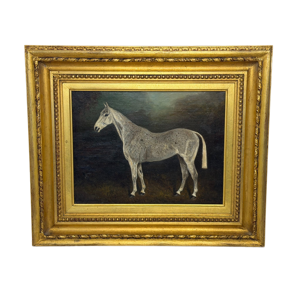 Grisette Grey Important British Sporting Oil Painting by Herbert St. John Jones