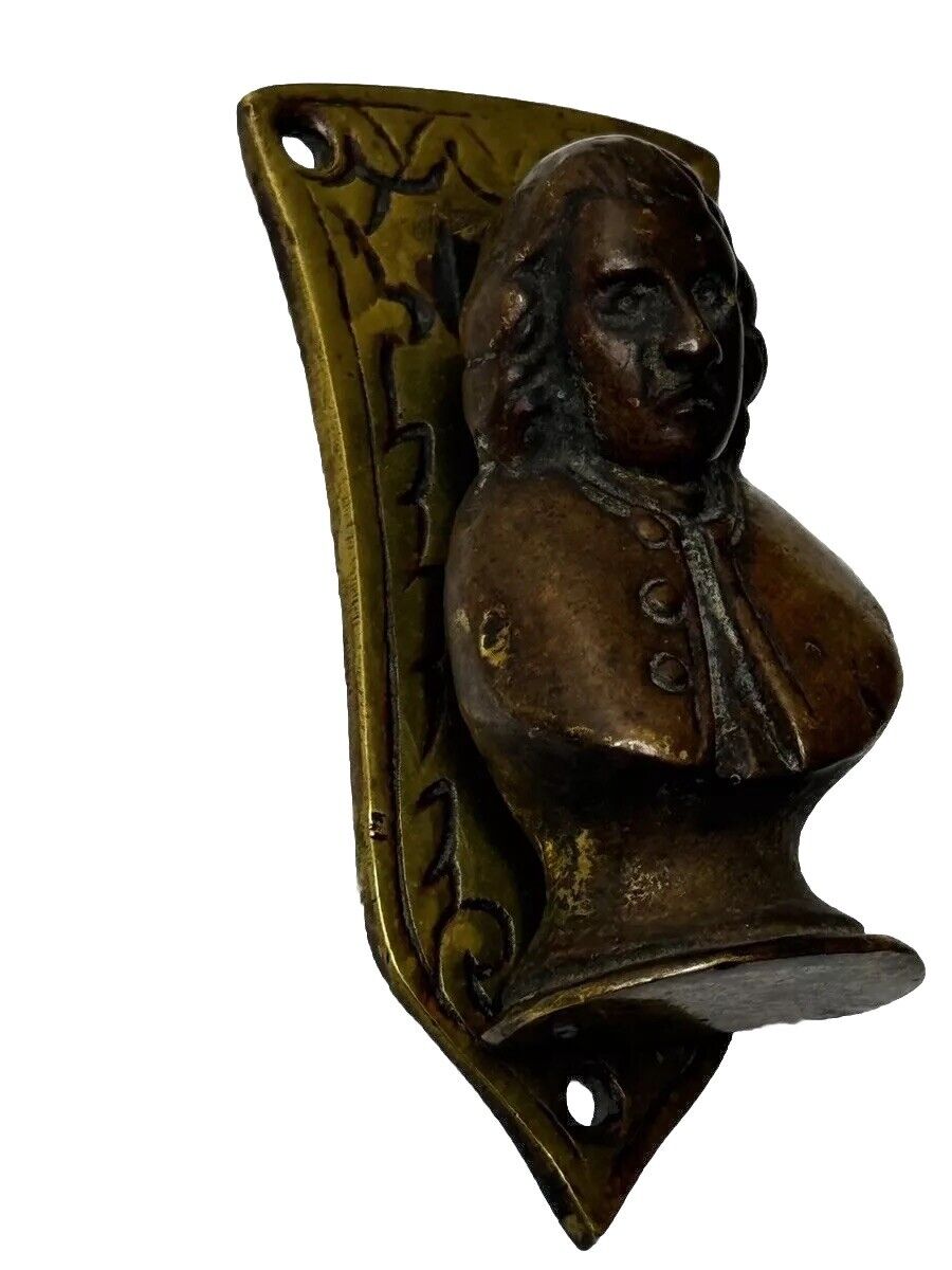 American Founding Father George Washington Door Knocker Sculpture - Cheshire Antiques Consultant Ltd