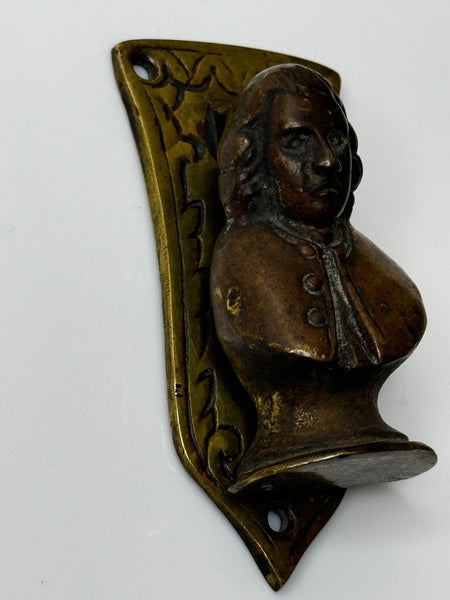 American Founding Father George Washington Door Knocker Sculpture - Cheshire Antiques Consultant Ltd