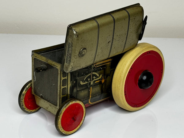 Art Deco Biscuit Tin Tractor By William Crawfords & Son Ltd - Cheshire Antiques Consultant Ltd