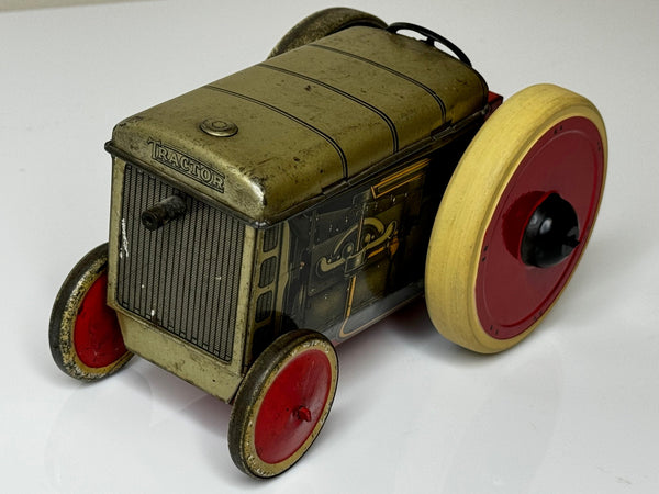 Art Deco Biscuit Tin Tractor By William Crawfords & Son Ltd - Cheshire Antiques Consultant Ltd