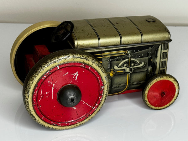 Art Deco Biscuit Tin Tractor By William Crawfords & Son Ltd - Cheshire Antiques Consultant Ltd