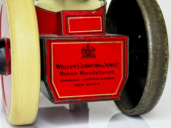 Art Deco Biscuit Tin Tractor By William Crawfords & Son Ltd - Cheshire Antiques Consultant Ltd