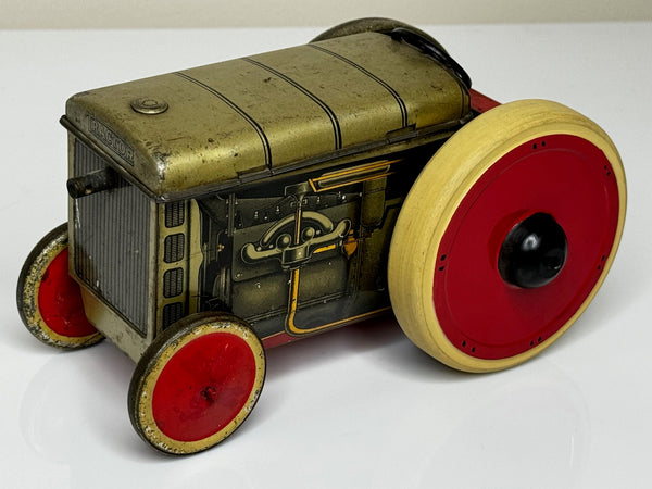 Art Deco Biscuit Tin Tractor By William Crawfords & Son Ltd - Cheshire Antiques Consultant Ltd