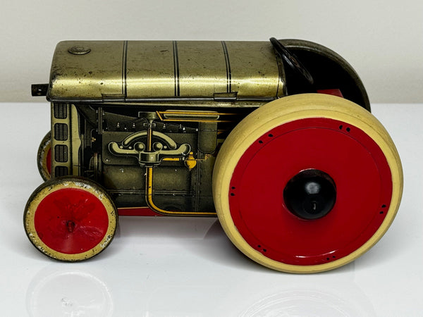 Art Deco Biscuit Tin Tractor By William Crawfords & Son Ltd - Cheshire Antiques Consultant Ltd