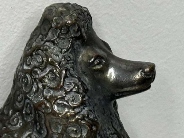 British Art Deco Cute Poodle Dog Animal Classic Car Mascot Sculpture - Cheshire Antiques Consultant Ltd