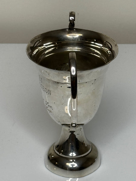 British Silver Plate Wiltshire Devizes Racing Pigeon Club Trophy Cup - Cheshire Antiques Consultant Ltd