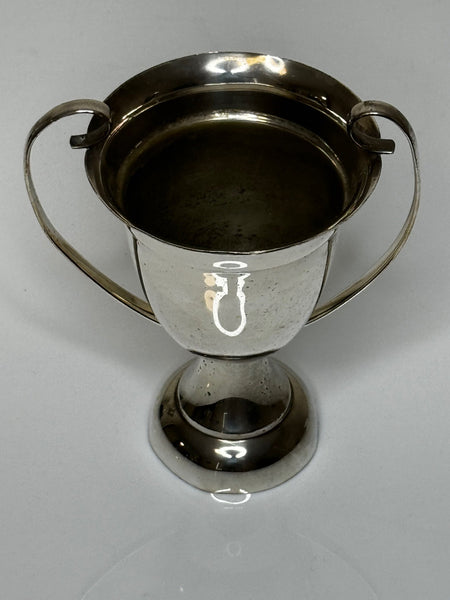 British Silver Plate Wiltshire Devizes Racing Pigeon Club Trophy Cup - Cheshire Antiques Consultant Ltd