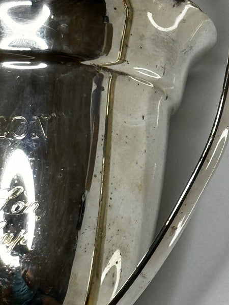 British Silver Plate Wiltshire Devizes Racing Pigeon Club Trophy Cup - Cheshire Antiques Consultant Ltd