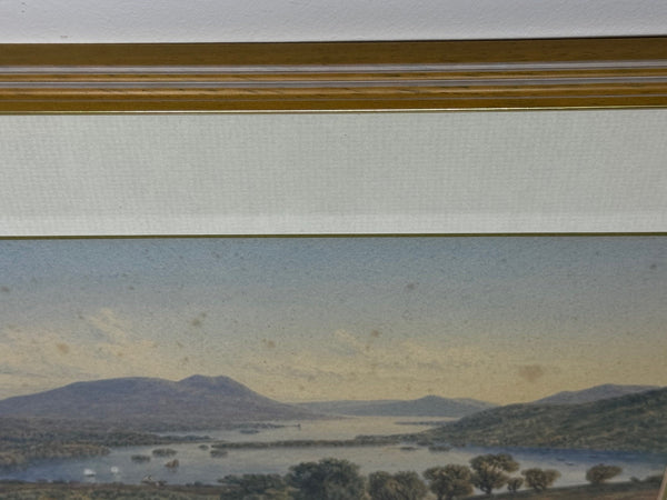 Edwardian Watercolour Windermere Scafell Pike Lake District Follower Harry Sutton Palmer - Cheshire Antiques Consultant Ltd