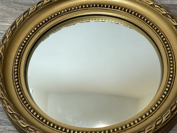 Rare E Gomme Gilt Eagle Convex Wall Mirror – English Mid-Century Design c1950s