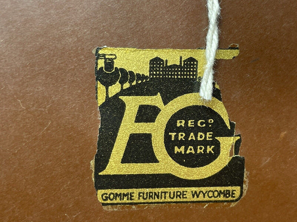 Rare E Gomme Gilt Eagle Convex Wall Mirror – English Mid-Century Design c1950s