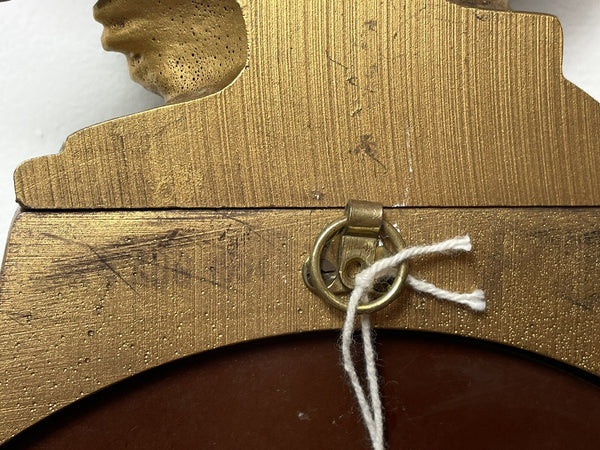 Rare E Gomme Gilt Eagle Convex Wall Mirror – English Mid-Century Design c1950s