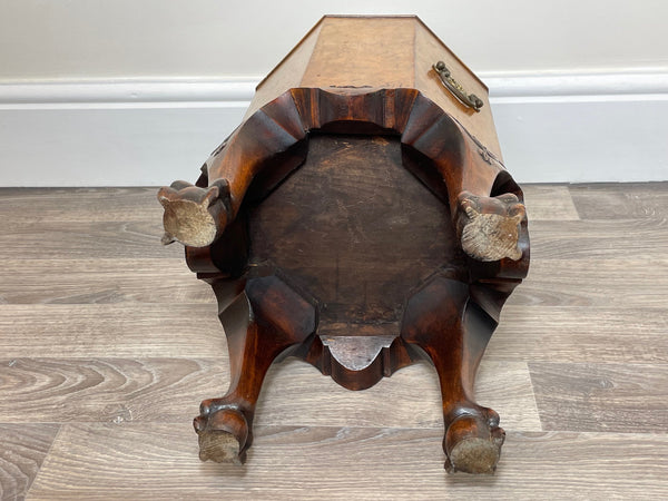 19th Century Dutch Octagonal Wine Cooler Lion Claw Ball Legs - Cheshire Antiques Consultant