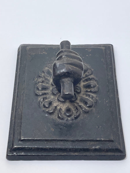 Early Victorian Fist Finial Cast Iron Paperweight - Cheshire Antiques Consultant
