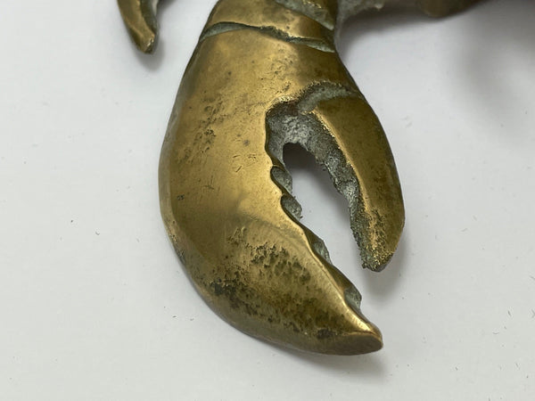 Rare Brass Vesta The Form Of A Lobster Crustacean - Cheshire Antiques Consultant